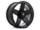 RTX Offroad Wheels Outlaw Satin Black 6-Lug Wheel; 17x8; 5mm Offset (10-24 4Runner)