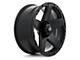 RTX Offroad Wheels Outlaw Satin Black 6-Lug Wheel; 17x8; 5mm Offset (05-15 Tacoma)