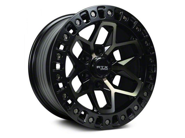 RTX Offroad Wheels Zion Satin Black Tinted Bronze 6-Lug Wheel; 17x9; 0mm Offset (21-24 Bronco, Excluding Raptor)
