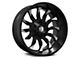 Full Throttle Off Road FT11 Gloss Black with Machine Edges 6-Lug Wheel; 20x10; -24mm Offset (22-24 Bronco Raptor)