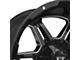 Full Throttle Off Road FT3 Gloss Black Milled 6-Lug Wheel; 20x12; -44mm Offset (17-24 Titan)