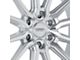 Vossen HF6-1 Silver Polished 6-Lug Wheel; 20x9.5; 15mm Offset (16-24 Titan XD)