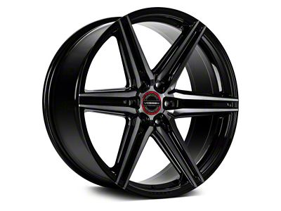 Vossen HF6-2 Tinted Gloss Black 6-Lug Wheel; 20x9.5; 15mm Offset (03-09 4Runner)