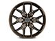Vossen HF6-4 Terra Bronze 6-Lug Wheel; 20x9.5; 15mm Offset (16-23 Tacoma)