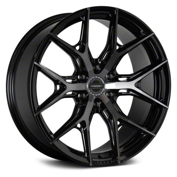 Vossen Tacoma HF6-4 Tinted Gloss Black 6-Lug Wheel; 20x9.5; 15mm Offset ...