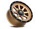 Full Throttle Off Road FT8 Matte Bronze with Matte Black Lip 6-Lug Wheel; 20x9; 0mm Offset (05-21 Frontier)