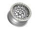 Fittipaldi Offroad FB150 Machined Silver 6-Lug Wheel; 17x9; -15mm Offset (03-09 4Runner)