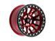 Fittipaldi Offroad FB151 Metallic Red with Red Tint 6-Lug Wheel; 17x9; -38mm Offset (10-24 4Runner)