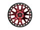 Fittipaldi Offroad FB151 Metallic Red with Red Tint 6-Lug Wheel; 17x9; -38mm Offset (05-15 Tacoma)