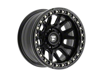 Fittipaldi Offroad FB151 Satin Black 6-Lug Wheel; 17x9; -38mm Offset (21-24 Bronco, Excluding Raptor)