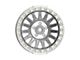 Fittipaldi Offroad FB152 Machined Silver 6-Lug Wheel; 17x9; -38mm Offset (05-15 Tacoma)