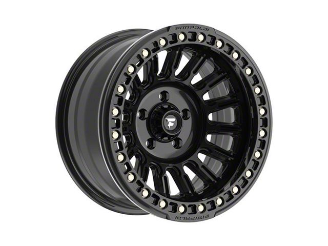 Fittipaldi Offroad FB152 Satin Black 6-Lug Wheel; 17x9; -38mm Offset (10-24 4Runner)