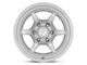 Black Rhino Shogun Hyper Silver 6-Lug Wheel; 17x8.5; -10mm Offset (16-23 Tacoma)