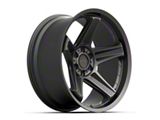 Defiant Wheels DF07 Satin Black 6-Lug Wheel; 22x10; -12mm Offset (19-26 RAM 1500)