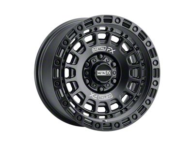Metal FX Offroad Hitman Satin Black 6-Lug Wheel; 17x8.5; 0mm Offset (10-24 4Runner)