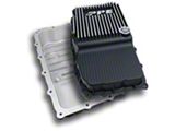 PPE Heavy-Duty Deep Cast Aluminum Transmission Pan; Brushed (19-26 Silverado 1500 w/ 10L80 Transmission, Excluding Duramax)