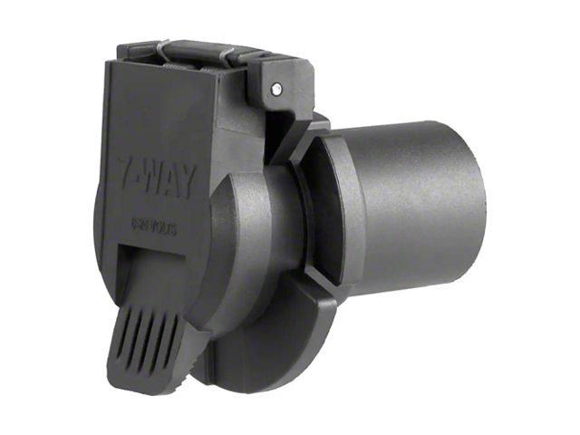 Replacement OE 7-Way RV Blade Socket; Twist-In (04-24 Titan)