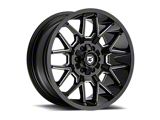 Gear Off-Road 768 Gloss Black Milled 6-Lug Wheel; 20x9; 0mm Offset (07-13 Sierra 1500)