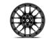 Gear Off-Road 768 Gloss Black Milled 6-Lug Wheel; 20x9; 0mm Offset (21-24 Bronco, Excluding Raptor)