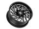 Gear Off-Road 769 Gloss Black Milled 6-Lug Wheel; 20x9; 0mm Offset (17-24 Titan)