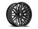 Gear Off-Road 770 Gloss Black Milled 6-Lug Wheel; 22x10; -19mm Offset (10-24 4Runner)