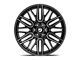 Gear Off-Road 770 Gloss Black Milled 6-Lug Wheel; 22x10; -19mm Offset (10-24 4Runner)