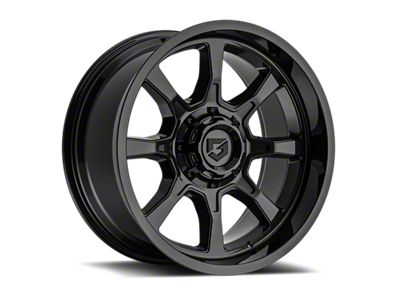 Gear Off-Road 772 Gloss Black 6-Lug Wheel; 18x9; 18mm Offset (21-24 Bronco, Excluding Raptor)