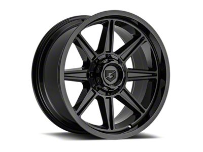 Gear Off-Road 773 Gloss Black 6-Lug Wheel; 20x10; -12mm Offset (10-24 4Runner)