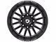Gear Off-Road Leverage Gloss Black Milled 6-Lug Wheel; 22x10; -19mm Offset (10-24 4Runner)