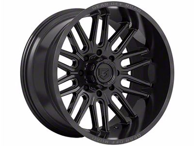 Gear Off-Road Lumen Gloss Black 6-Lug Wheel; 20x10; -12mm Offset (22-24 Bronco Raptor)
