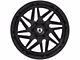 Gear Off-Road Ratio Gloss Black 6-Lug Wheel; 18x9; 18mm Offset (21-24 Bronco, Excluding Raptor)