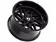 Gear Off-Road Ratio Gloss Black 6-Lug Wheel; 18x9; 18mm Offset (21-24 Bronco, Excluding Raptor)