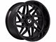 Gear Off-Road Ratio Gloss Black 6-Lug Wheel; 22x10; -19mm Offset (16-23 Tacoma)