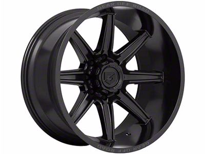 Gear Off-Road Ridge Gloss Black 6-Lug Wheel; 18x9; 18mm Offset (2024 Tacoma)