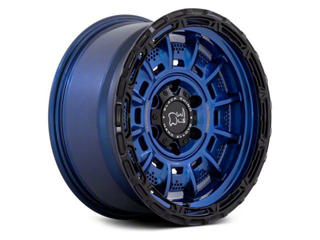 Black Rhino Legion Cobalt Blue with Black Lip 6-Lug Wheel; 20x10; -18mm Offset (22-24 Tundra)