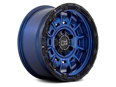Black Rhino Legion Cobalt Blue with Black Lip 6-Lug Wheel; 20x10; -18mm Offset (22-24 Tundra)
