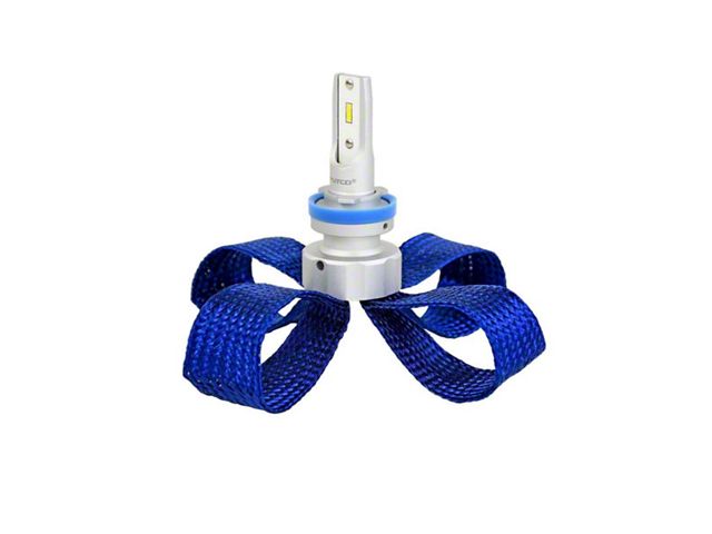 Putco Nitro Pro-Lux Zero LED Headlight Bulbs; Low Beam; H11 (07-13 Tundra)
