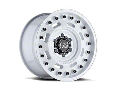 Black Rhino Axle Gloss White 6-Lug Wheel; 20x9.5; -18mm Offset (05-15 Tacoma)