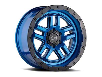 Black Rhino Barstow Dearborn Blue 6-Lug Wheel; 20x9.5; 12mm Offset (22-24 Tundra)