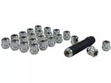Chrome Open End Spline Lug Nuts; M14 x 1.5; Set of 24 (19-26 RAM 1500)