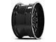 Axe Wheels Kratos Gloss Black Milled 6-Lug Wheel; 22x12; -44mm Offset (05-15 Tacoma)