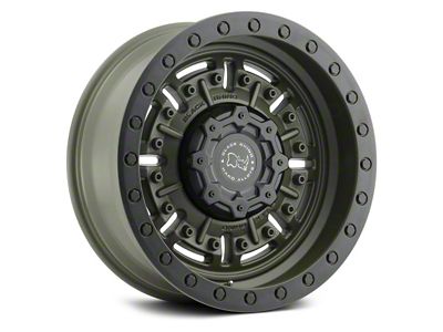Black Rhino Abrams Olive Drab Green 6-Lug Wheel; 20x9.5; 12mm Offset (2024 Tacoma)