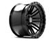 Axe Wheels Icarus Satin Black 6-Lug Wheel; 20x9.5; 15mm Offset (16-23 Tacoma)