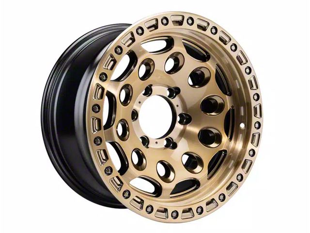 Axe Wheels Chaos Bronze 6-Lug Wheel; 17x9; 0mm Offset (21-24 Bronco, Excluding Raptor)