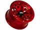 Axe Wheels Chaos Candy Red 6-Lug Wheel; 17x9; 0mm Offset (10-24 4Runner)
