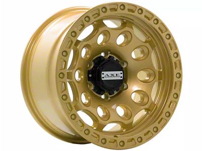 Axe Wheels Chaos Gold 6-Lug Wheel; 17x9; 0mm Offset (21-24 Bronco, Excluding Raptor)