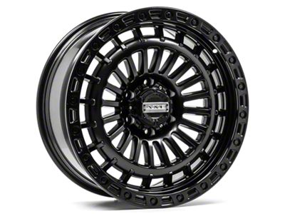 Axe Wheels Triton Satin Black 6-Lug Wheel; 17x9; -15mm Offset (21-24 Bronco, Excluding Raptor)