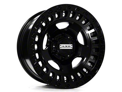 Axe Wheels Trojan Satin Black 6-Lug Wheel; 17x8.5; -15mm Offset (16-23 Tacoma)