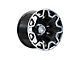 Wesrock Wheels Blaze Gloss Black Machined Silver Decorative Bolts 6-Lug Wheel; 20x10; -12mm Offset (03-09 4Runner)