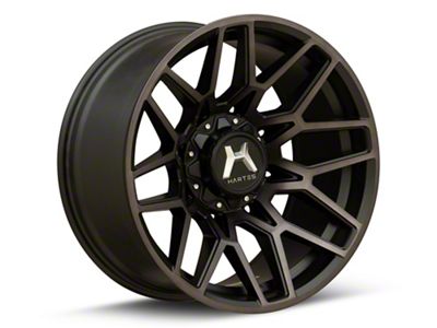 Hartes Metal Crossbow Gloss Black Machined with Satin Dark Tint 6-Lug Wheel; 20x9; 0mm Offset (22-23 Tundra)